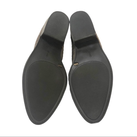 Lucky Brand Taupe Leather Folley Ankle Booties size 9M - Picture 8 of 11